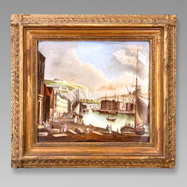 Porcelain Plaque of Dover