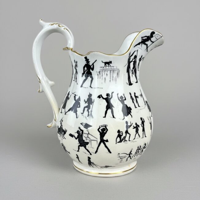 Victorian Silhouette Jug