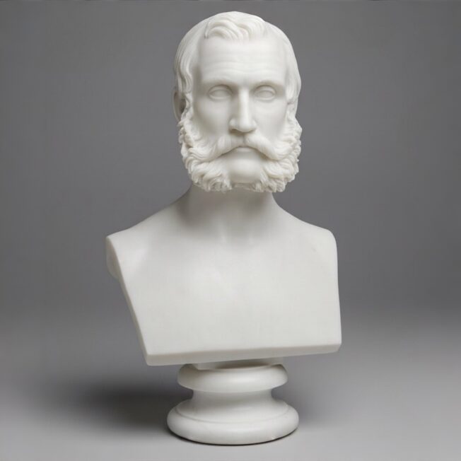 Marble Bust of The Earl of Cardigan by Lawrence Macdonald