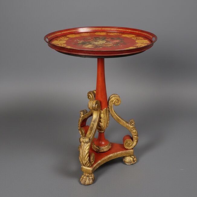 George III Painted Tray Table