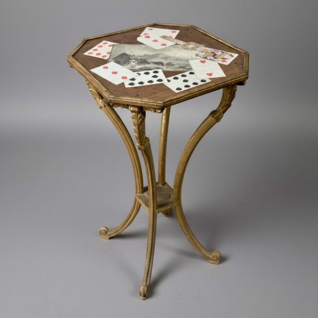 George III Giltwood Occassional Table