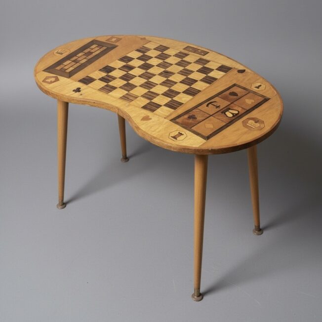 Mid 20th Century Sycamore Games Table or Low Table